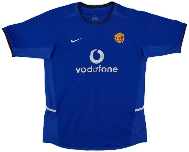 Nike 2002-03 Manchester United Third Shirt - 7/10 - (XL.Boys)