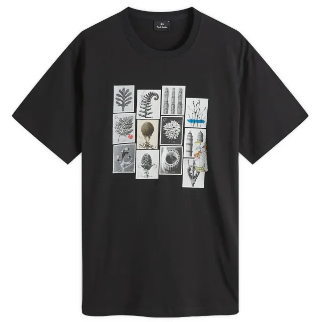 Paul Smith Men's Desert Flowers T-Shirt Black