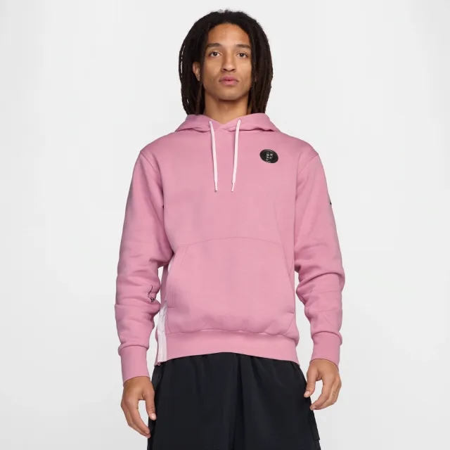 Nike Sabrina Fleece Basketball Hoodie - Pink - Cotton/Polyester