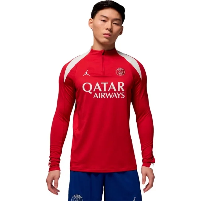Nike Jordan Paris Saint Germain Strike Drill Top - Red - Mens