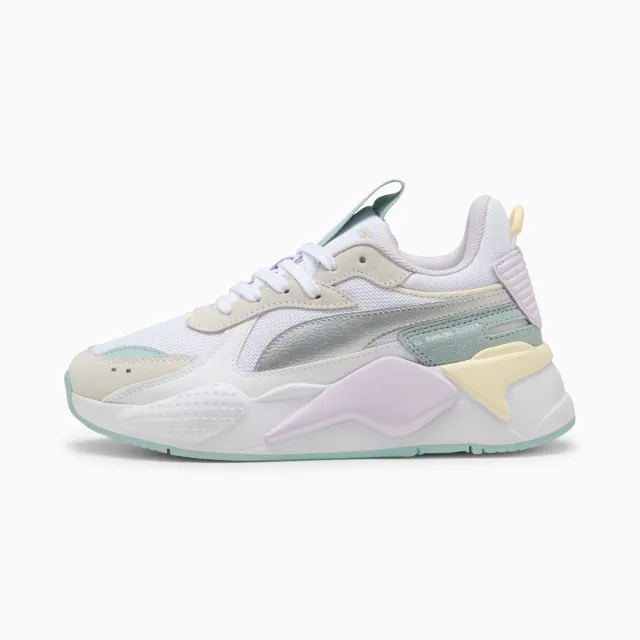 PUMA RS-X Metallic Sneakers Youth, White/Silver