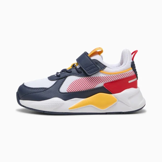 PUMA RS-X Kids Sneakers, White/Archive Green