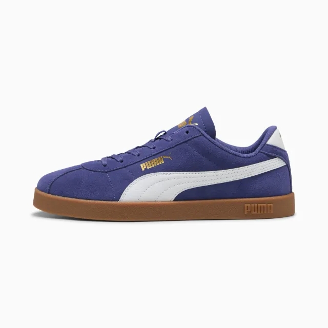 PUMA Club II Suede Sneakers Unisex, Blue Crystal/White/Gum