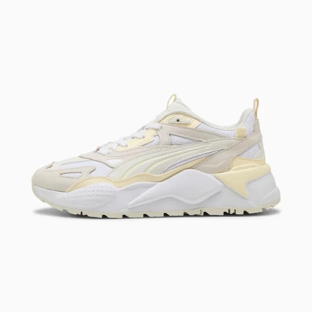 PUMA RS-X Efekt Premium Sneakers Women, Vapor Grey/Creamy Vanilla