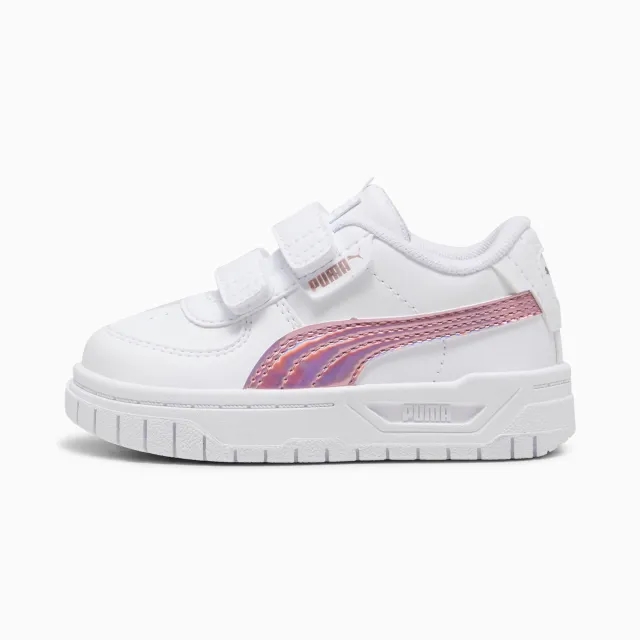 PUMA Cali Dream Iridescent Sneakers Toddler, White/Rose Gold