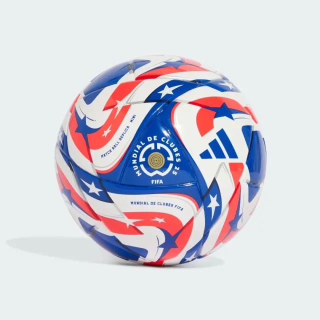 Adidas Football Mini Club World Cup 2025 - ['White', 'Red', 'Blue']