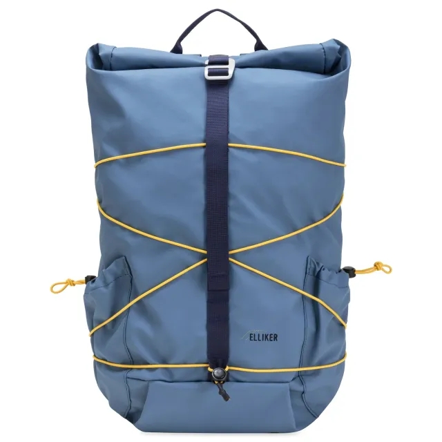 Elliker Dayle Rolltop Backpack Steel Blue