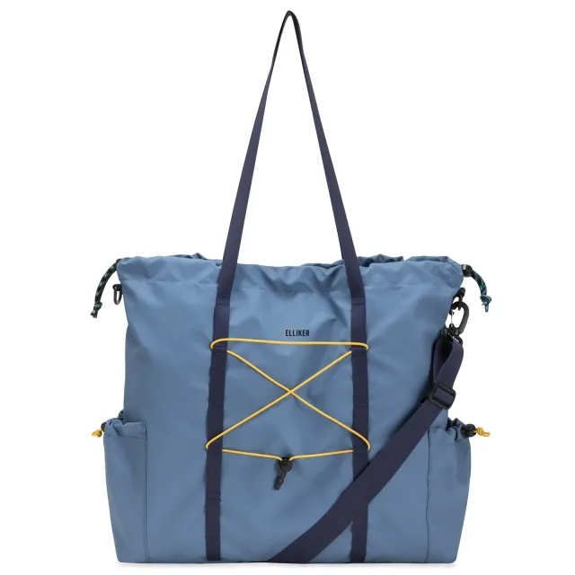 Elliker Lammer Tote Bag Steel Blue