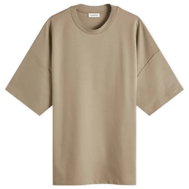 Fear Of God Men's Short Sleeve T-Shirt Dusty Beige