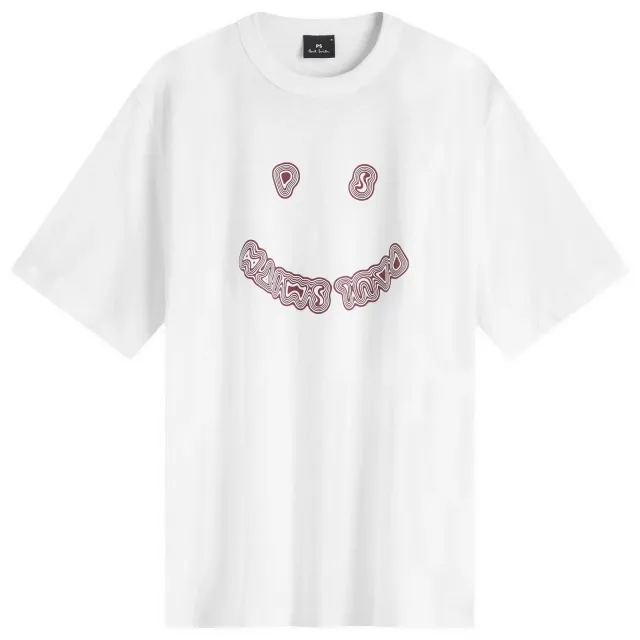 Paul Smith Men's PS Happy T-Shirt White