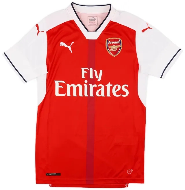 Puma 2016-17 Arsenal Home Shirt Ramsey #8 - 9/10 - (XS)