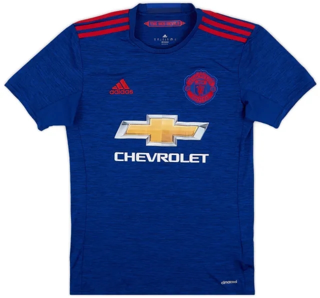 adidas 2016-17 Manchester United Away Shirt Ibrahimovic #9 - 9/10 - (XS)