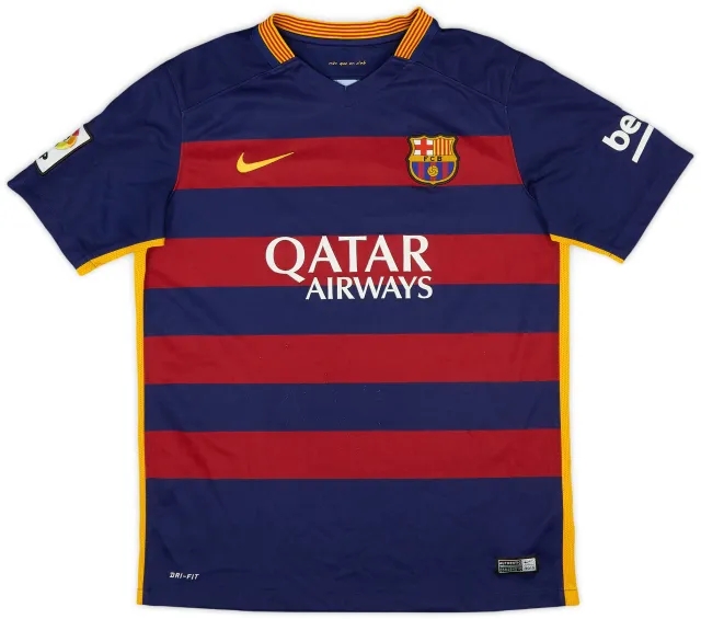 Nike 2015-16 Barcelona Home Shirt - 6/10 - (XL.Boys)