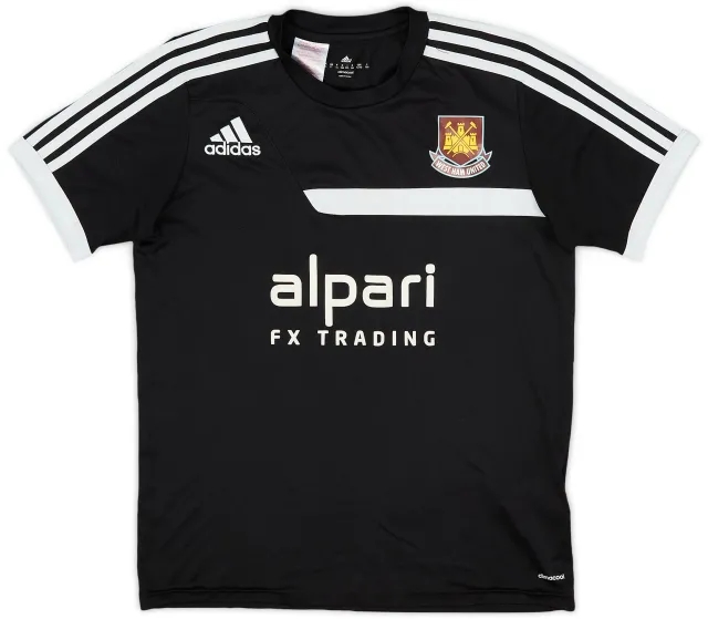 2013-14 West Ham adidas Training Shirt - 8/10 - (XL.Boys)