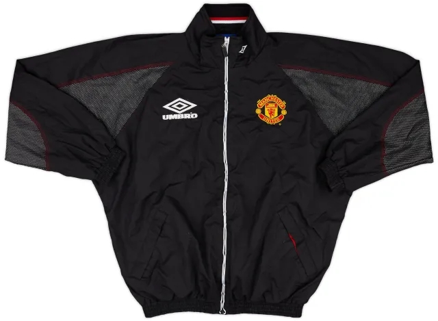 1998-99 Manchester United Umbro Track Jacket - 7/10 - (M)