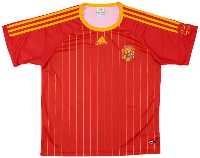 adidas 2006-08 Spain Basic Home Shirt - 8/10 - (M)