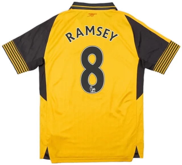 Puma 2016-17 Arsenal Away Shirt Ramsey #8 - 5/10 - (M)