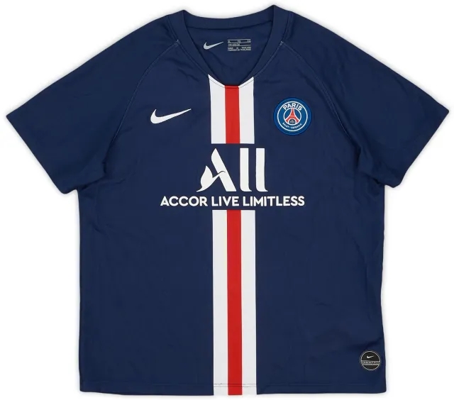 Nike 2019-20 Paris Saint-Germain Home Shirt - 9/10 - (5-6 Years)