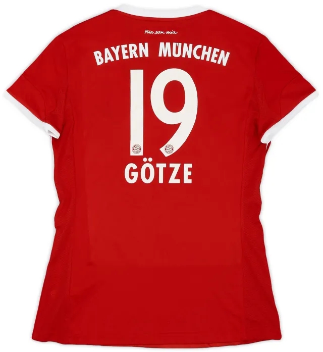 adidas 2013-14 Bayern Munich Home Shirt Gotze #19 - 6/10 - (Women's M)