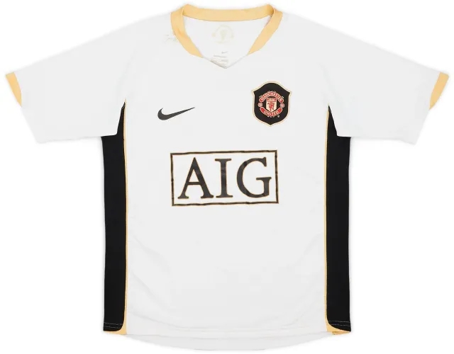Nike 2006-08 Manchester United Away Shirt - 6/10 - (S.Boys)