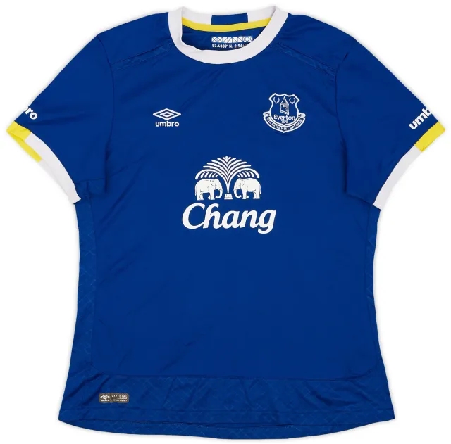 Umbro 2016-17 Everton Home Shirt - 9/10 - (Women's M)