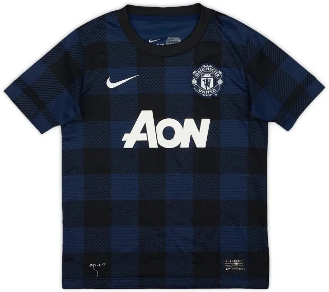 Nike 2013-14 Manchester United Away Shirt - 8/10 - (S.Boys)