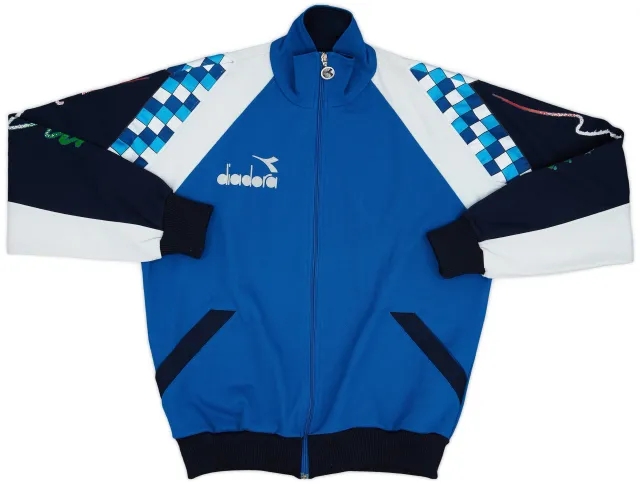 1990 Diadora Track Jacket (Italy) - 5/10 - (L)