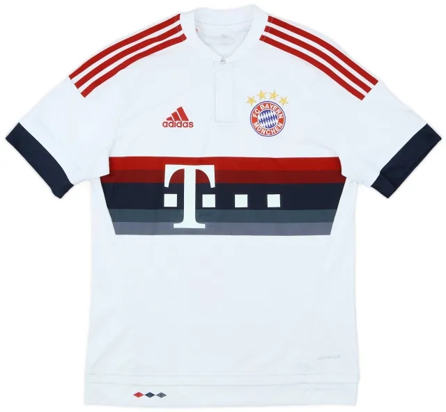 adidas 2015-16 Bayern Munich Away Shirt - 8/10 - (XL.Boys)