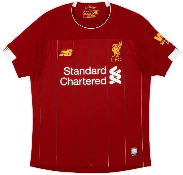 NewBalance 2019-20 Liverpool Home Shirt - 9/10 - (L.Boys)