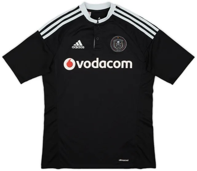 adidas 2016-17 Orlando Pirates Home Shirt - 9/10 - (XL.Boys)