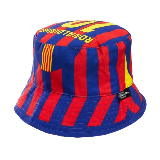 Accessories 2005-06 Barcelona Home Ronaldinho #10 Bucket Hat