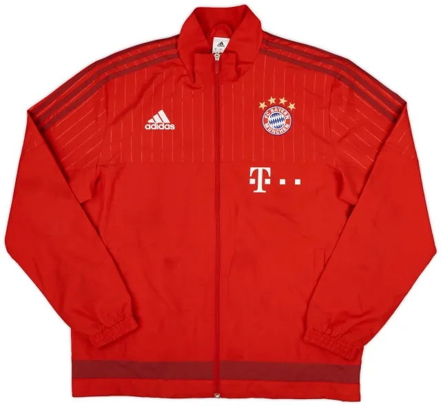 2015-16 Bayern Munich adidas Track Jacket - 4/10 - (L)