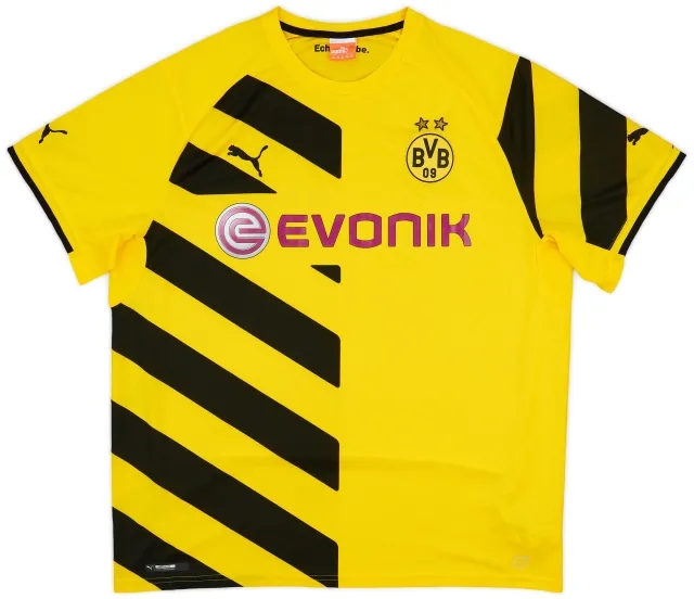 Puma 2014-15 Borussia Dortmund Home Shirt - 9/10 - (XXL)