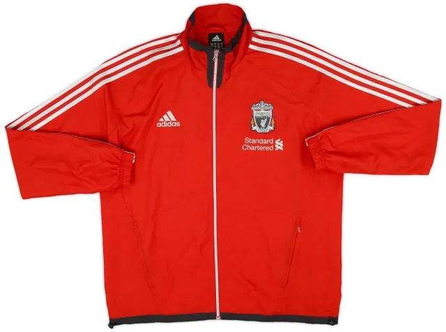 2011-12 Liverpool adidas Track Jacket - 9/10 - (L/XL)