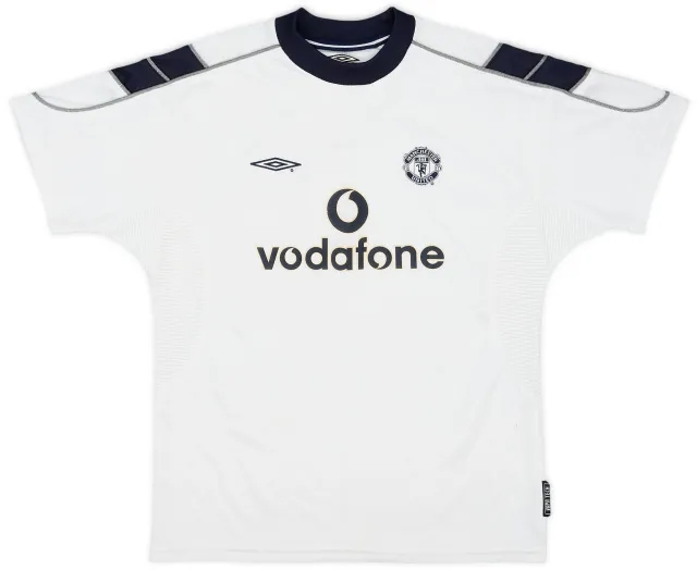 Umbro 2000-01 Manchester United Away Shirt - 8/10 - (L.Boys)