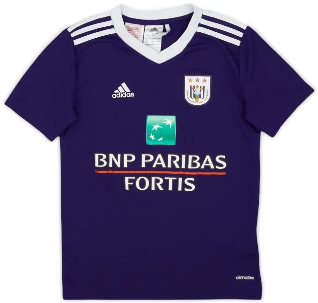 adidas 2014-15 Anderlecht Home Shirt - 9/10 - (S.Boys)
