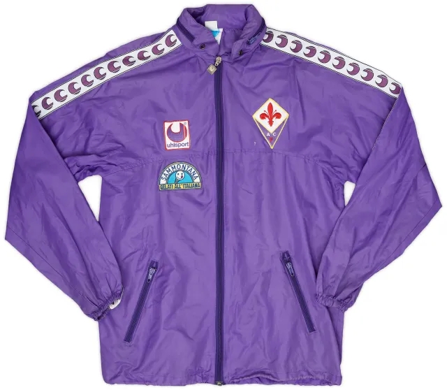 1994-95 Fiorentina Uhlsport Rain Jacket - 10/10 - (S)