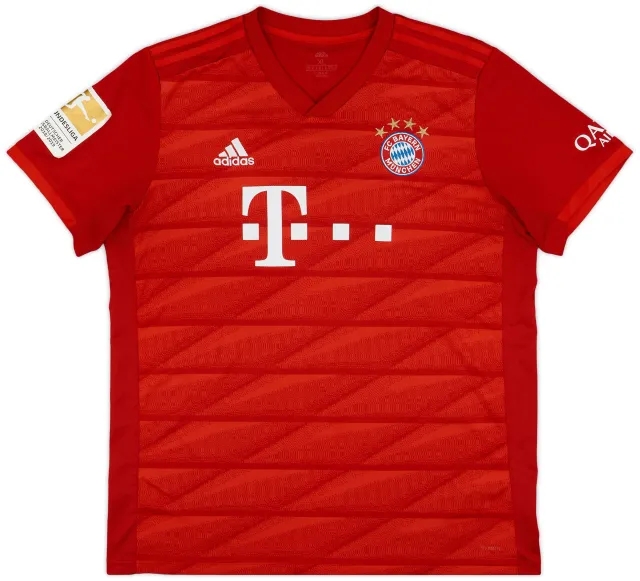 adidas 2019-20 Bayern Munich Home Shirt - 4/10 - (XL)
