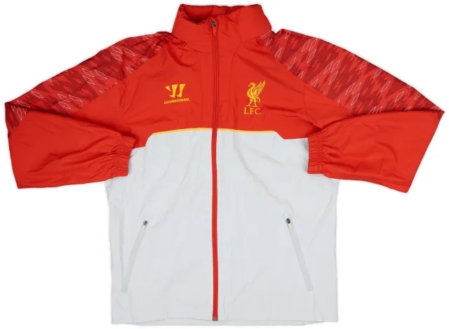 2013-14 Liverpool Warrior Hooded Rain Jacket - 6/10 - (S)