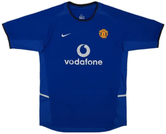 Nike 2002-03 Manchester United Third Shirt Beckham #7 - 8/10 - (M)