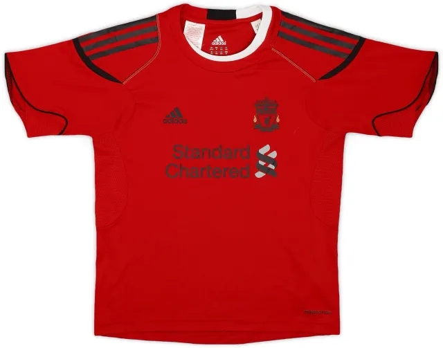 2010-11 Liverpool adidas Formotion Training Shirt - 9/10 - (M.Boys)