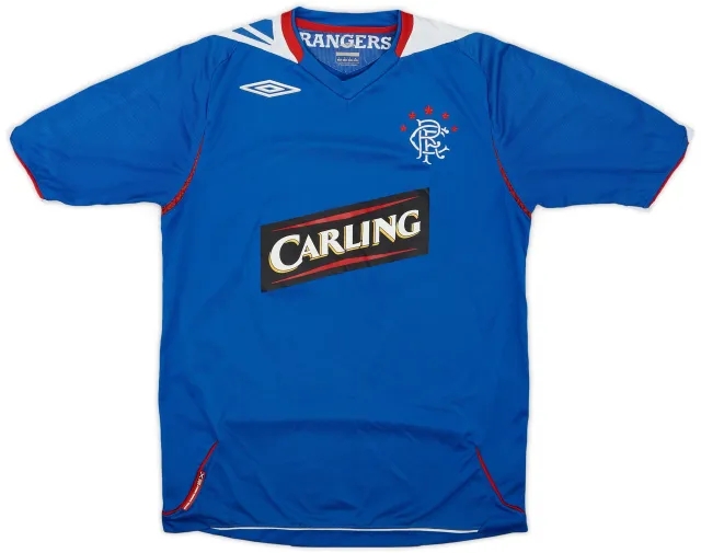 Umbro 2006-07 Rangers Home Shirt - 7/10 - (S)