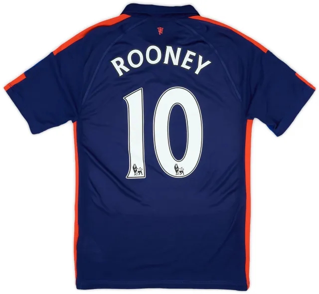Nike 2014-15 Manchester United Third Shirt Rooney #10 - 5/10 - (S)