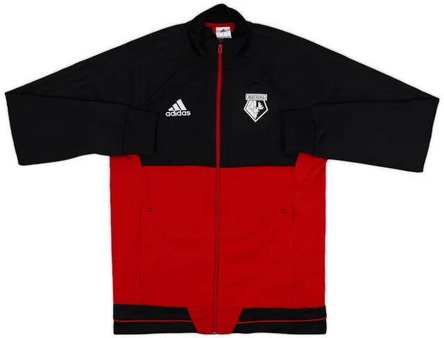 2017-18 Watford adidas Track Jacket - 10/10 - (M)