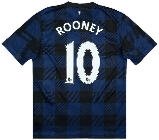 Nike 2013-14 Manchester United Away Shirt Rooney #10 - 5/10 - (M)