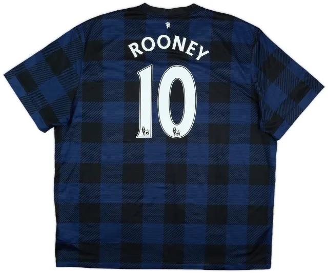 Nike 2013-14 Manchester United Away Shirt Rooney #10 - 8/10 - (3XL)