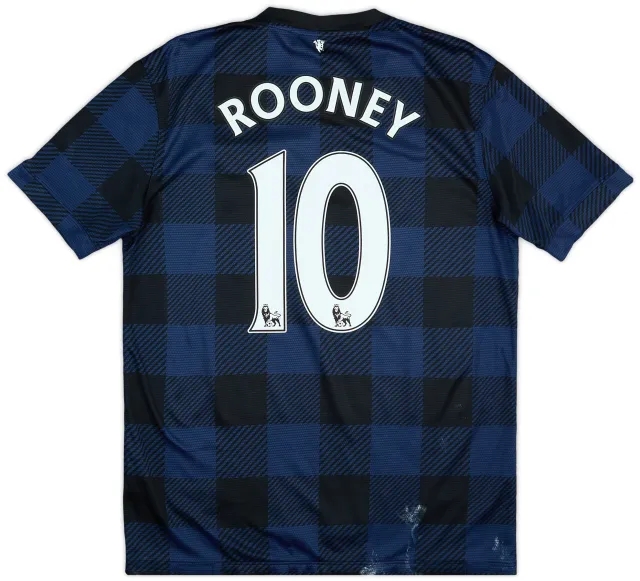 Nike 2013-14 Manchester United Away Shirt Rooney #10 - 5/10 - (M)