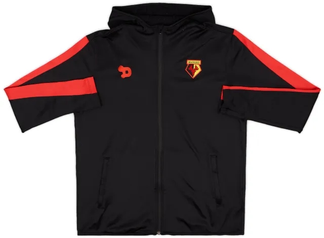 Jacket/Coat 2016-17 Watford Dryworld Hooded Track Jacket - 9/10 - (L)