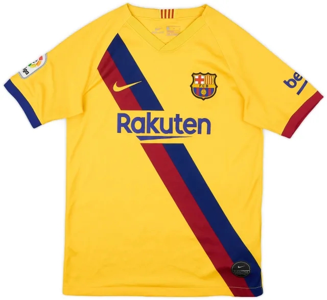 Nike 2019-20 Barcelona Away Shirt - 8/10 - (L.Boys)