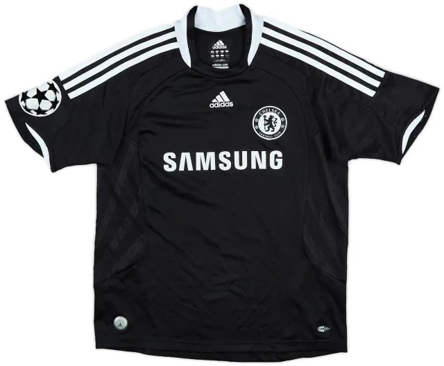 adidas 2008-09 Chelsea Away Shirt - 9/10 - (M.Boys)